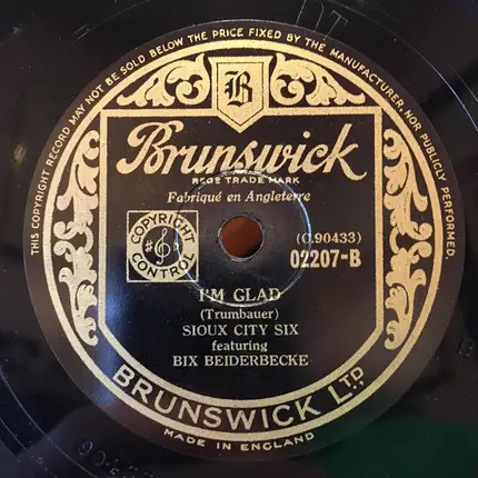 Sioux City Six - Flock O' Blues / I'm Glad