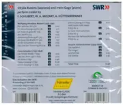 CD - Sibylla Rubens - Lieder