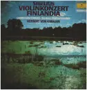 LP - Sibelius - Violinkonzert Finlandia,, Ferras, Berliner Philh, Karajan