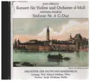 CD - Sibelius / Dvorak - Konzert für Violine und Orchester d-Moll / Sinfonie Nr. 8 G-Dur