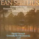 LP - Sibelius - Finlandia, En Saga, Humoresken, Romanze, Valse triste, Der Schwan von Tuonela,, D.Oistrach, G. Roshdestwenskij