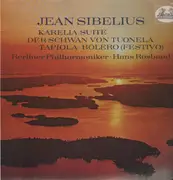 LP - Sibelius - Karelia-Suite, Der Schwan von Tuonela, Taiola, Bolero,, Berliner Philh, Rosbaud