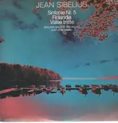 LP - Sibelius - Sinfonie Nr. 5, Finlandia, Valse triste,, Berliner Sinfonie-Orch, Sanderling