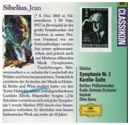 Sibelius - Symphonie Nr. 2 / Karelia-Suite