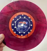 7inch Vinyl Single - Sick Fuckin O - Sex Cells EP - Limited Edition, purple & black smoke pressing
