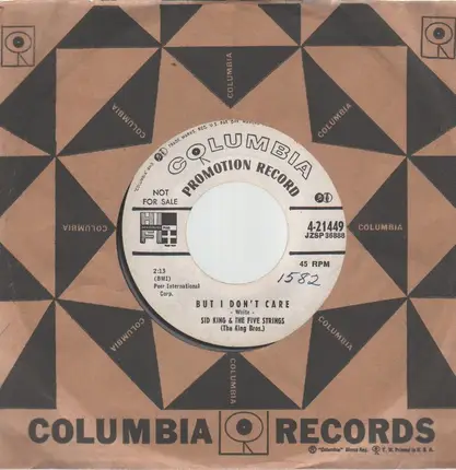 Sid King & The Five Strings - Sag, Drag And Fall