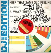 12inch Vinyl Single - Side Effect - Keep That Same Old Feeling / Always There