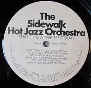 LP - Sidewalk Hot Jazz Orchestra - That's How We Feel Today - Gatefold