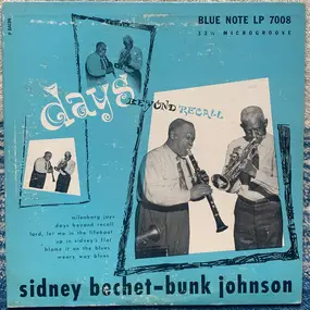 Sidney Bechet - Days Beyond Recall