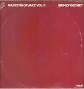 Double LP - Sidney Bechet - Masters Of Jazz Vol.3