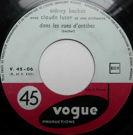 Sidney Bechet And His All-Stars - Petite Fleur