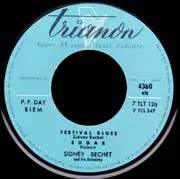 7inch Vinyl Single - Sidney Bechet And His Orchestra - Festival Blues - EP