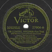 Sidney Bechet And His New Orleans Feetwarmers - I'm Coming, Virginia / Georgia Cabin
