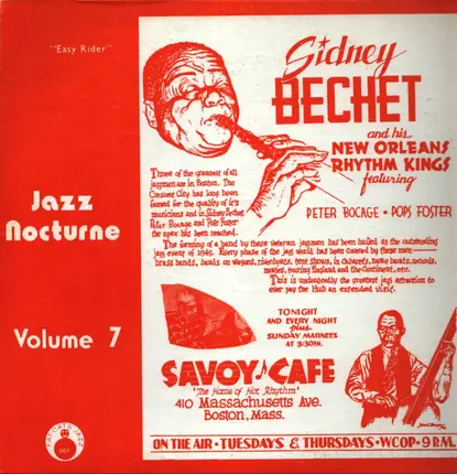 Sidney Bechet And His New Orleans Rhythm Kings - Easy Rider - Jazz Nocturne Volume 7