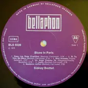 Double LP - Sidney Bechet - Blues In Paris