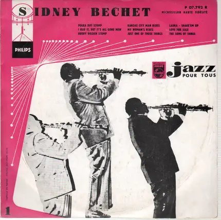 Sidney Bechet - Jazz Pour Tous N° 1