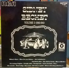 Sidney Bechet - Volume 3 (1940-1941)