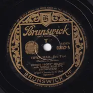 Sidney Bechet With Noble Sissle Swingsters - Viper Mad / Sweet Patootie