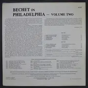 LP - Sidney Bechet - Bechet In Philadelphia Vol. 2