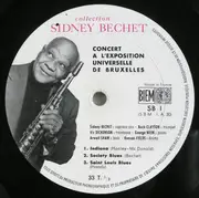 LP - Sidney Bechet - Concert A L'Exposition Universelle De Bruxelles