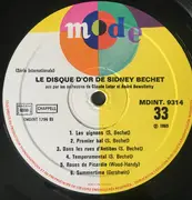 LP - Sidney Bechet - Le Disque D'Or De Sidney Bechet