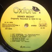LP - Sidney Bechet - Sidney Bechet - Originally Recorded In 1940-'41-'42