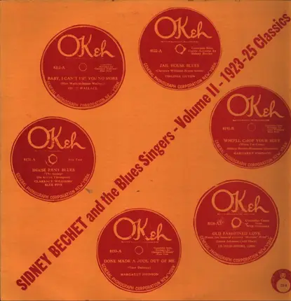 Sidney Bechet - Sidney Bechet And The Blues Singers - Volume II - 1923-25 Classics