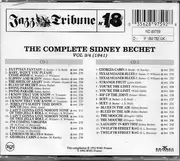 Double CD - Sidney Bechet - The Complete Sidney Bechet Volumes 3/4 (1941)