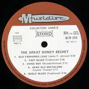 LP - Sidney Bechet - The Great Sidney Bechet