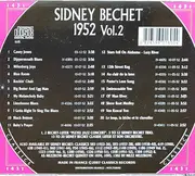 CD - Sidney Bechet - 1952 Vol. 2