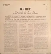 LP - Sidney Bechet - 12 Previously Unissued Recordings By The Master Of The Soprano Saxophone