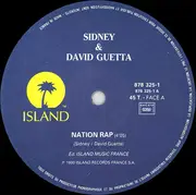 12inch Vinyl Single - Sidney & David Guetta - Nation Rap
