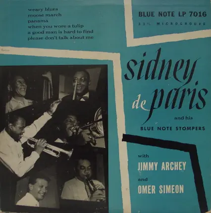 Sidney DeParis And His Blue Note Stompers - Sidney DeParis And His Blue Note Stompers