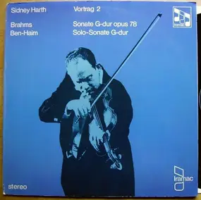 Johannes Brahms - Sonate G-Dur Opus 78 / Solo-Sonate G-Dur