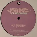 12inch Vinyl Single - Sidney Samson Feat. Tara Mcdonald - Set Me On Fire