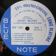 LP - Sidney Bechet - Jazz Classics Volume 1