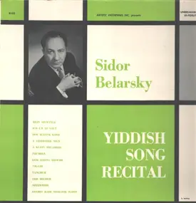 Sidor Belarsky - In A Yiddish Song Recital