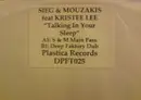 12inch Vinyl Single - Sieg & Mouzakis Featuring Kriste Lee - Talking In Your Sleep - + Feedback Sheet