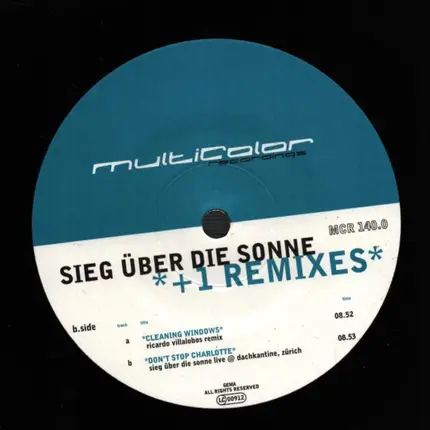 Sieg Über Die Sonne - +1 (Remixes)