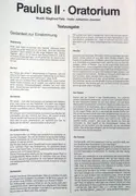 LP - Siegfried Fietz / Johannes Jourdan - Paulus II Oratorium (Komm Herüber Und Hilf Uns)