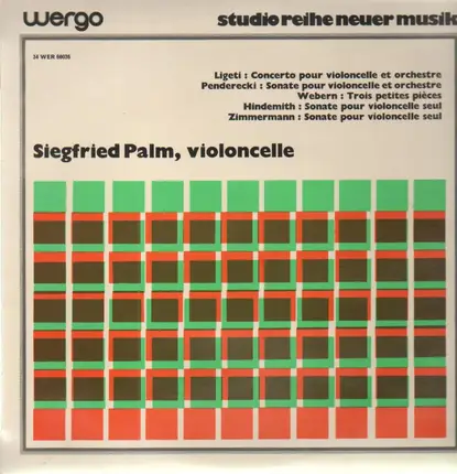 Siegfried Palm - Ligeti, Penderecki, Webern, Hindemith, Zimmermann