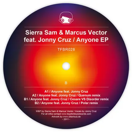 Sierra Sam & Marcus Vector feat. Jonny Cruz - Anyone EP