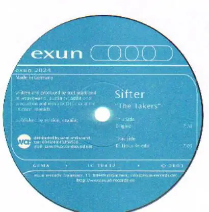 Sifter - The Takers