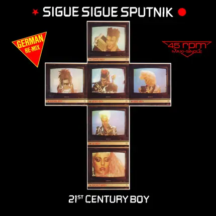 Sigue Sigue Sputnik - 21st Century Boy (German Remix)