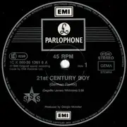 12inch Vinyl Single - Sigue Sigue Sputnik - 21st Century Boy (German Remix)
