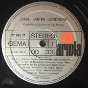 LP - Sigi Hoppe - Liebe, Laster, Legionäre - Gepfefferte Sachen Mit Sigi Hoppe