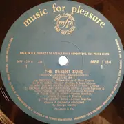 LP - Sigmund Romberg With Gordon MacRae And Lucille Norman , George Greeley - The Desert Song