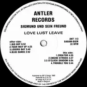 LP - Sigmund Und Sein Freund - Love Lust Leave