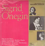 Sigrid Onegin - Singt aus den Opern Carmen, Don Carlos, etc.