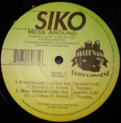 Siko , Caveman - Mess Around / Ungaa Bungaa